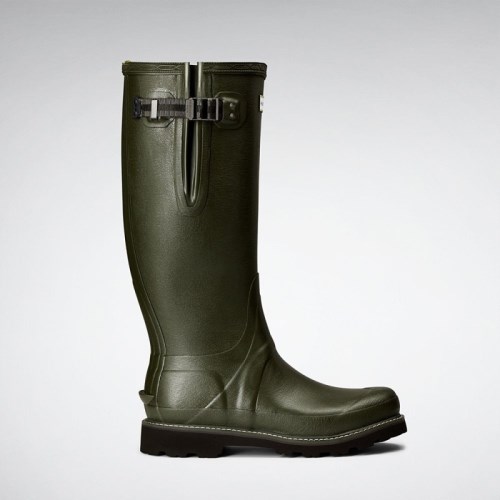 Hunter Balmoral Side Adjustable Tall Rain Boots For Mens - NZ F6472